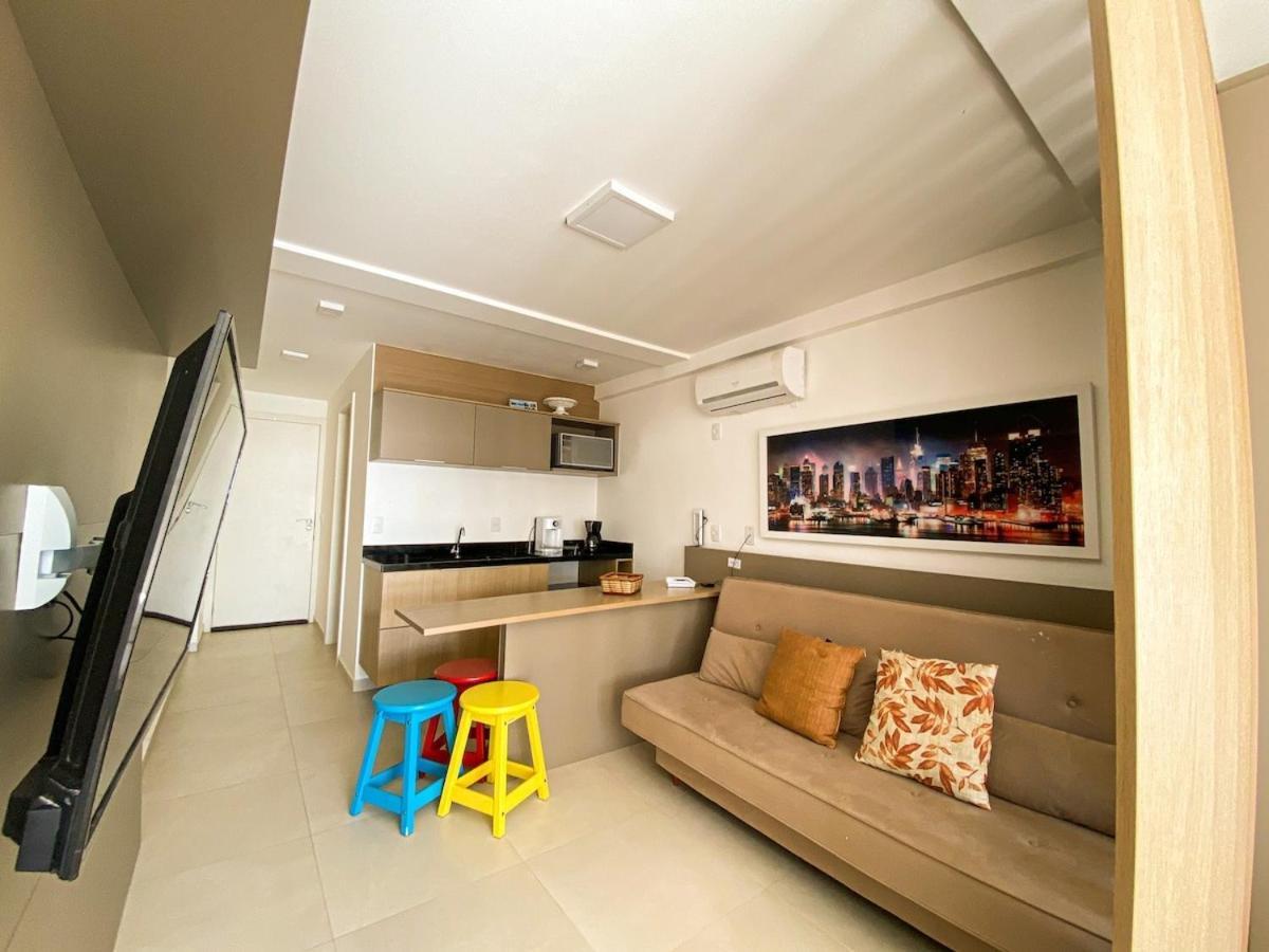 Flat Em Com Vista O Mar Localizacao Privilegiada Na Apartamento